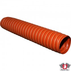 Przewód wąż silikonowy do podłączenia skrzynki regulacji ciepła nr 90.001/002 do Wymiennik ciepła, nagrzewnica, Ø63x330 mm